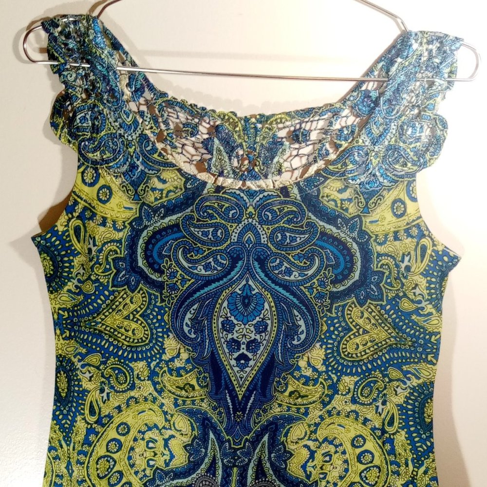 Croft and Barrow Paisley Pattern Blouse